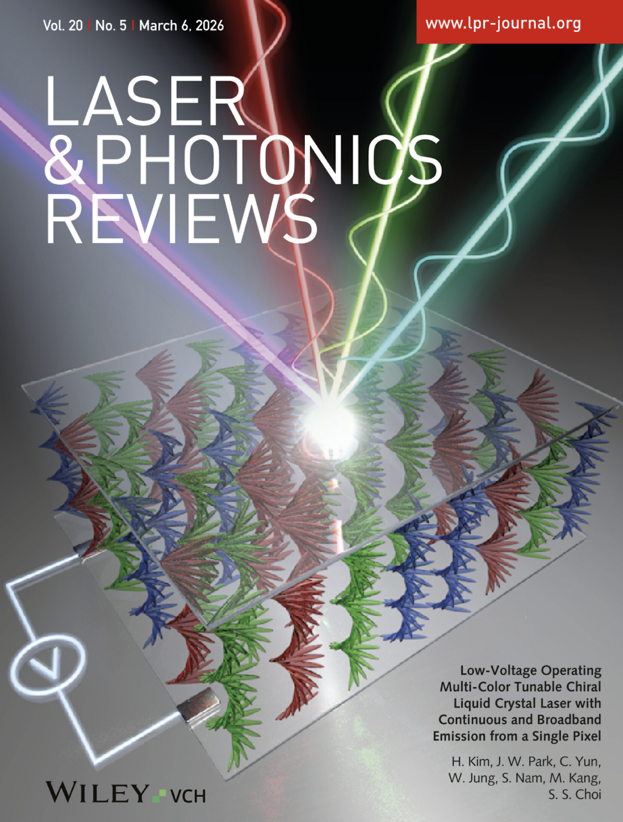 Laser & Photonics Reviews cover, 2026